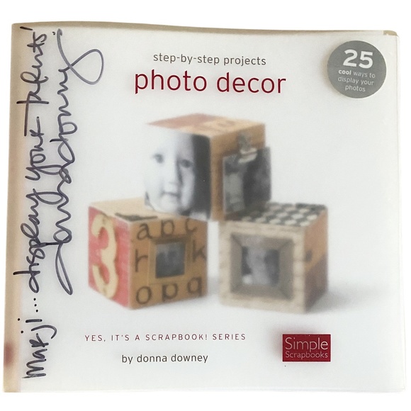 Simple Scrapbooks Other - Photo Decor Signed by Author from Simple Scrapbook